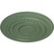 Ekena Millwork Oldham Ceiling Medallion (Fits Canopies up to 8 5/8"), Hand-Painted Athenian Green, 18"OD x 1 1/4"P CM18OLAGF - alternate 3